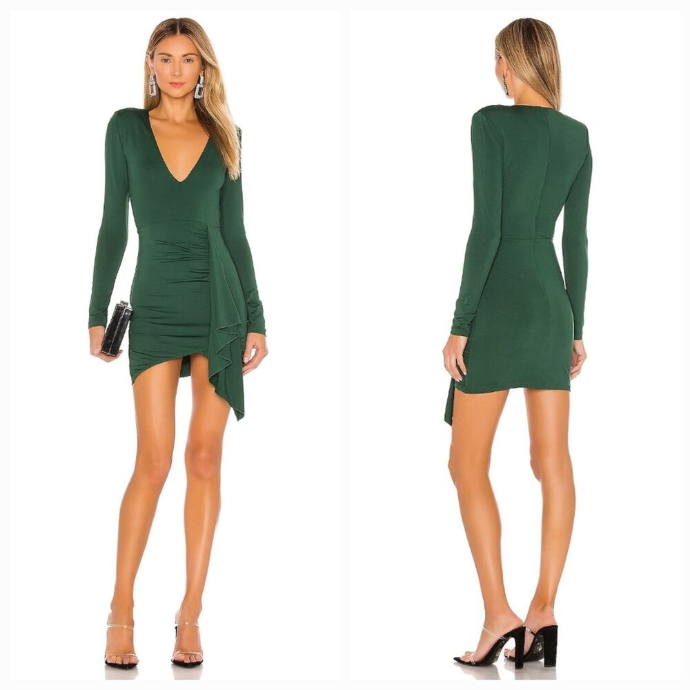 superdown Green Mini Dress